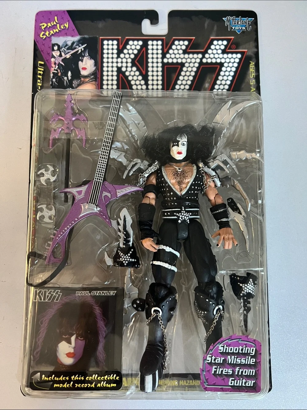 KISS Ultra Action Figures LP Set/4 Sealed/Mint 1997